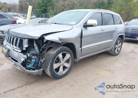 2015 Jeep Grand Cherokee Overland из США, поврежденный, VIN 1C4RJFCG1FC104102